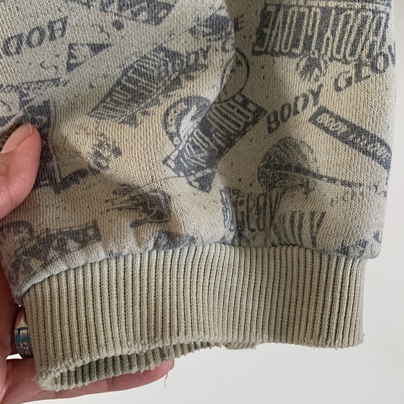 Body Glove Original Vintage Jeans Jacket Bomber Men Size Large Medium - Picture 8 of 10